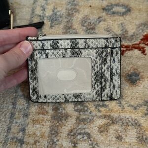 A New Day Snakeskin Card Holder